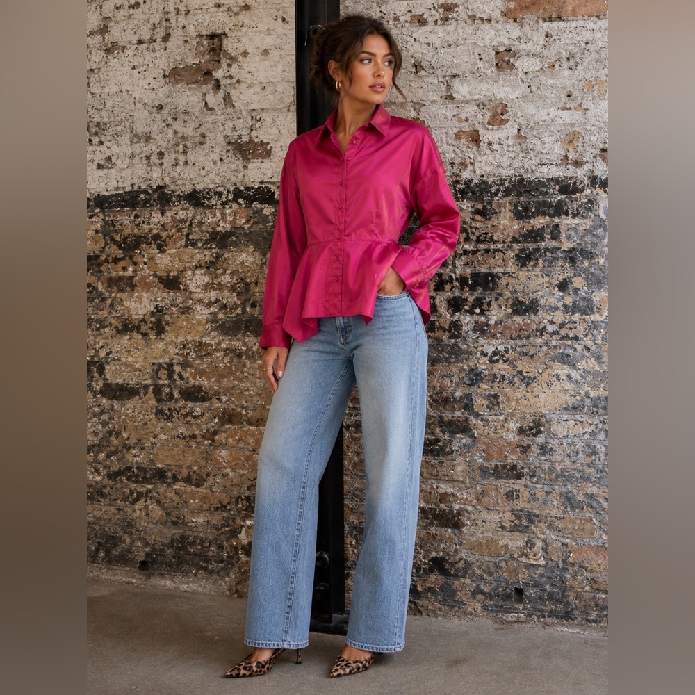 Alaia vintage shirt Button Down Top | Luxe Designer Shirt
